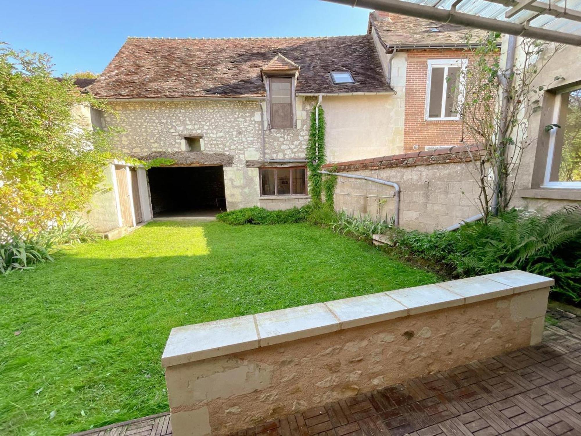 Gite Tout Confort Avec Garage Et Wifi A Preuilly-Sur-Claise - Fr-1-381-596 Villa Exterior photo