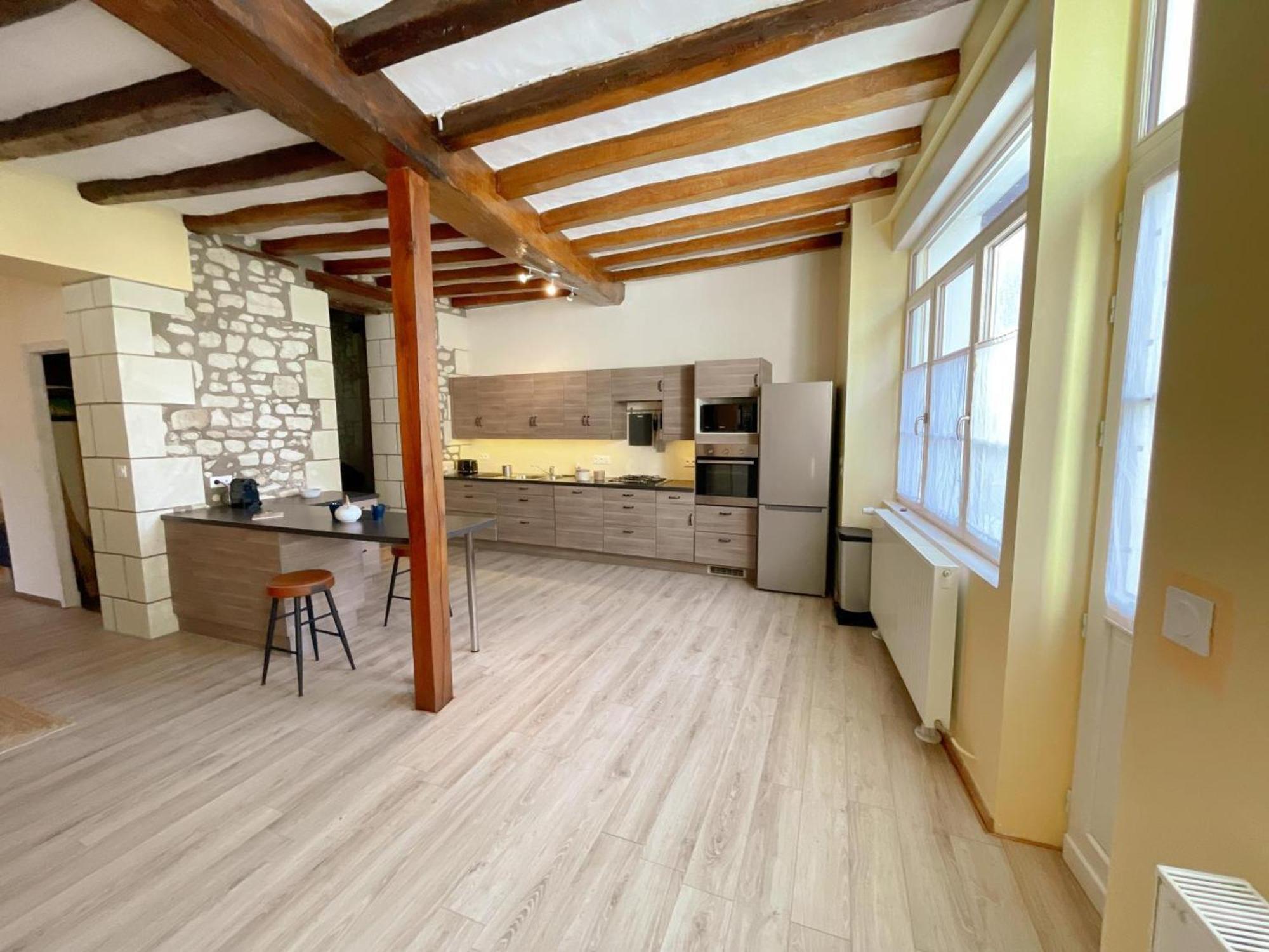 Gite Tout Confort Avec Garage Et Wifi A Preuilly-Sur-Claise - Fr-1-381-596 Villa Exterior photo